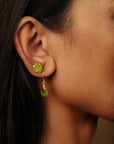 Olivia Peridot Stud Earrings