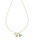 Multi-Seastar Charm necklace