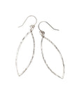 Layla Plain Marquise Drop Earrings
