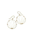 Selena Lotus Small Hoop Earrings