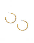 Danielle Twist Hoop Earrings