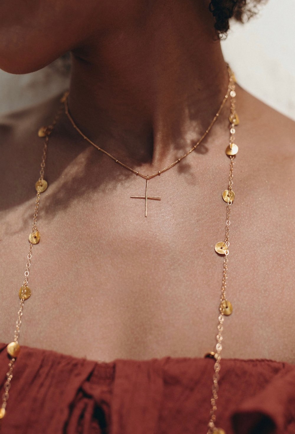 Cross Dainty Necklace