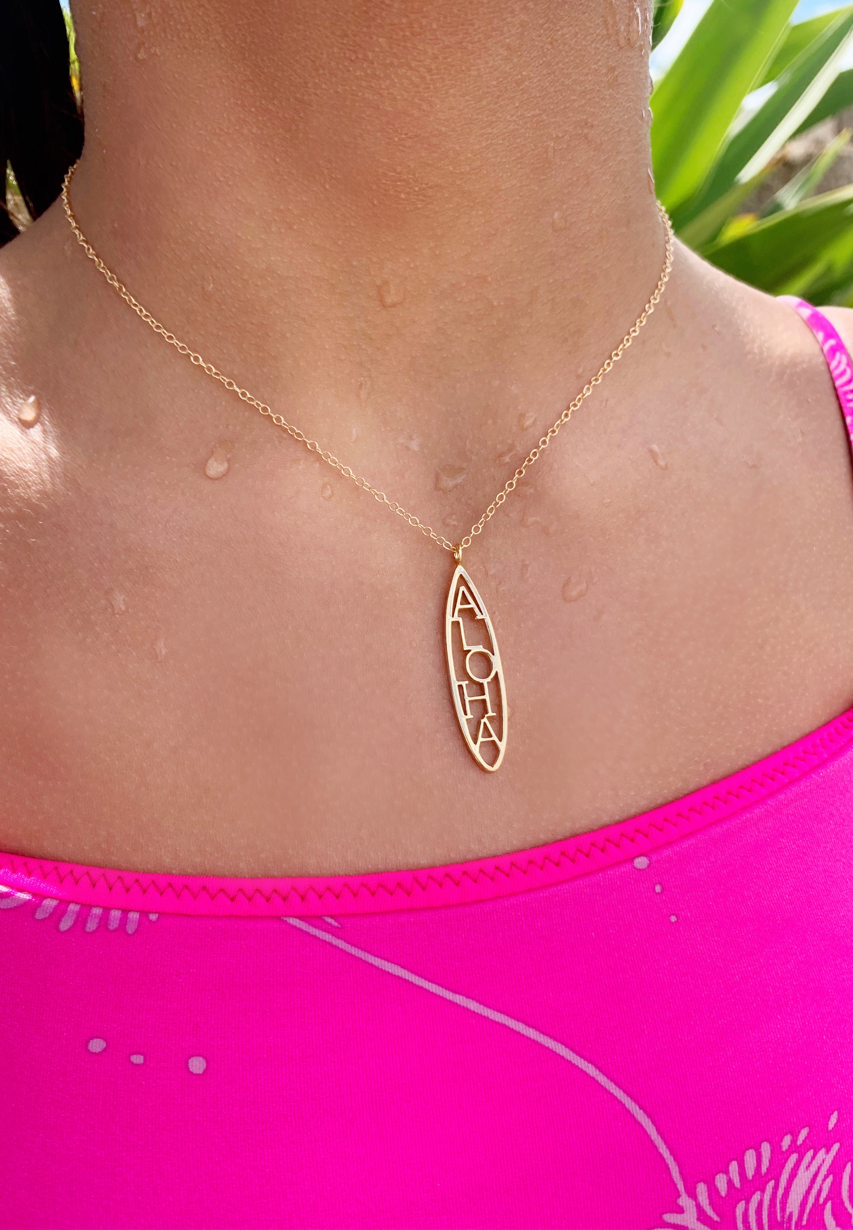 Aloha Marquise necklace