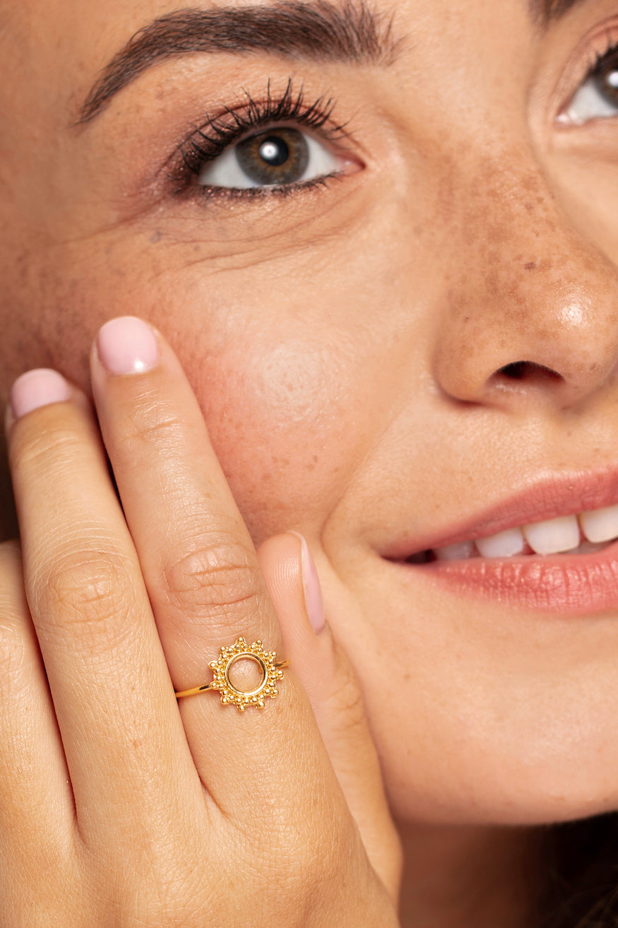 Vermeil best sale gold ring