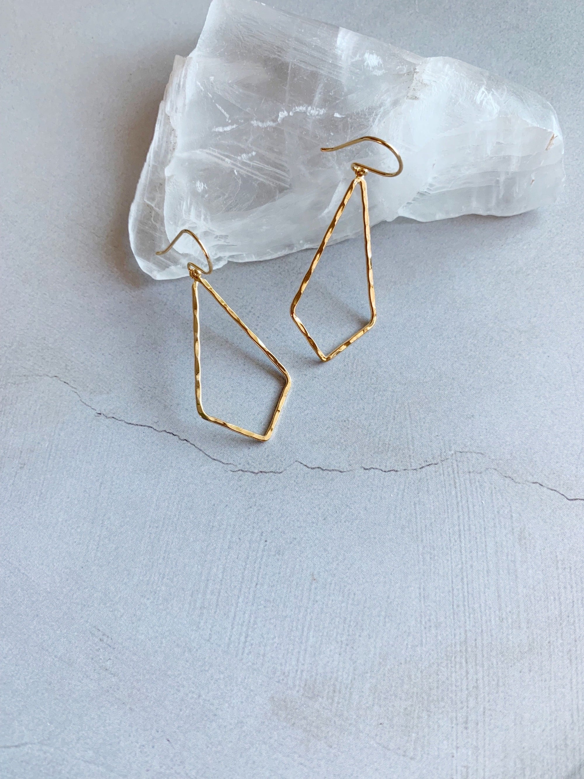 Gigi Small Diamond Drop Earrings