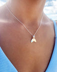 Ka’ena Whale Tail Pendant necklace