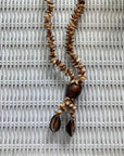 Leia Cone + Cowrie Shell Lei necklace