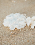 Peahi Wave hoop earrings
