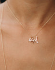 20% to Make-A-Wish Hawaii — Petite Starfish, Coral + Puka Shell Charm necklace