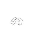 Small Forever Heart drop earrings