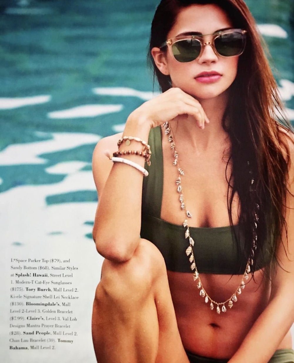 Signature Shell Lei Long Necklace – [ki-ele]