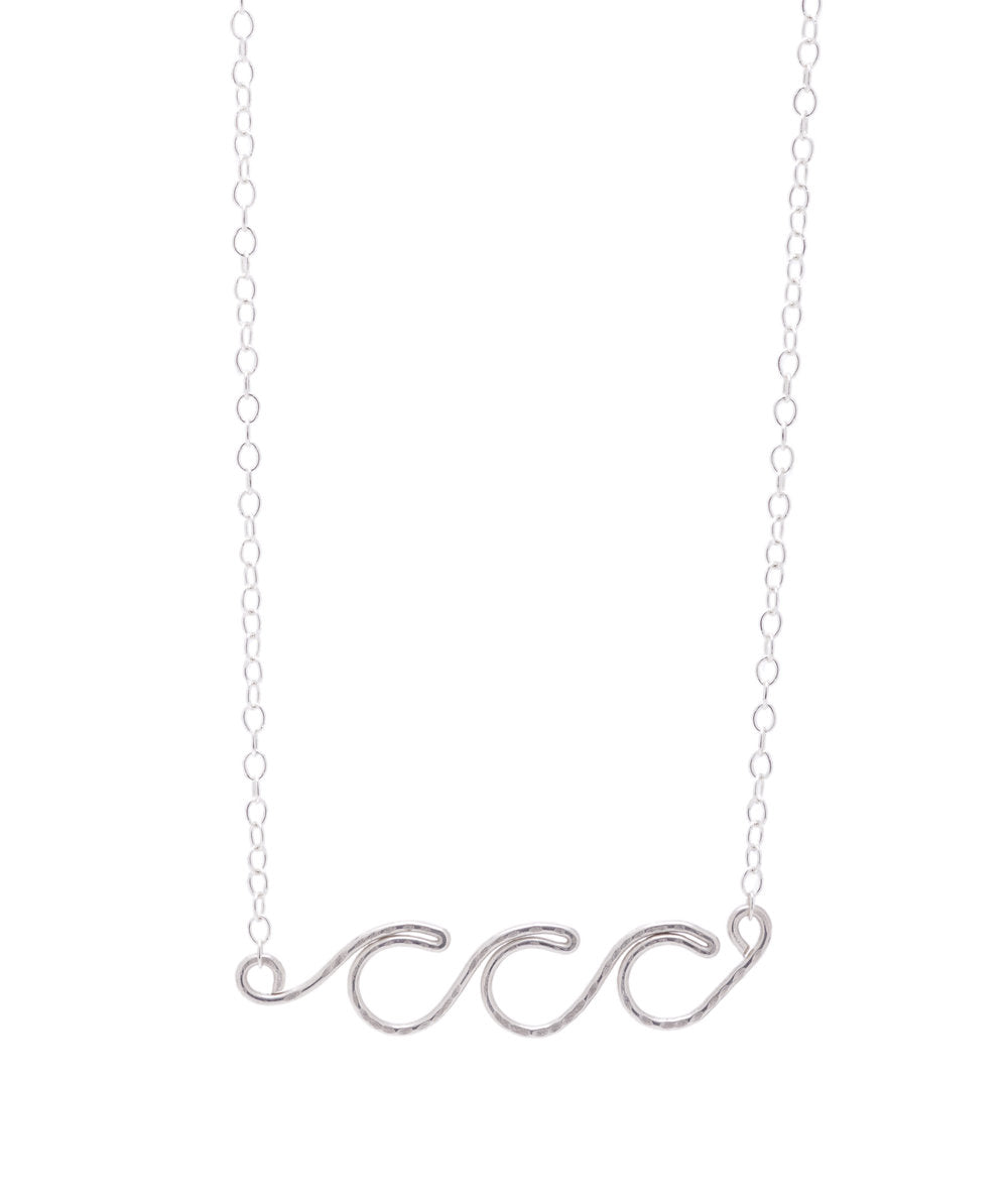 Triple wave necklace discount