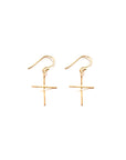 Cross Dainty Drop Earrings