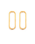 Megan Paperclip Studs