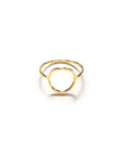 Sofia Circle 18K Gold Vermeil Ring