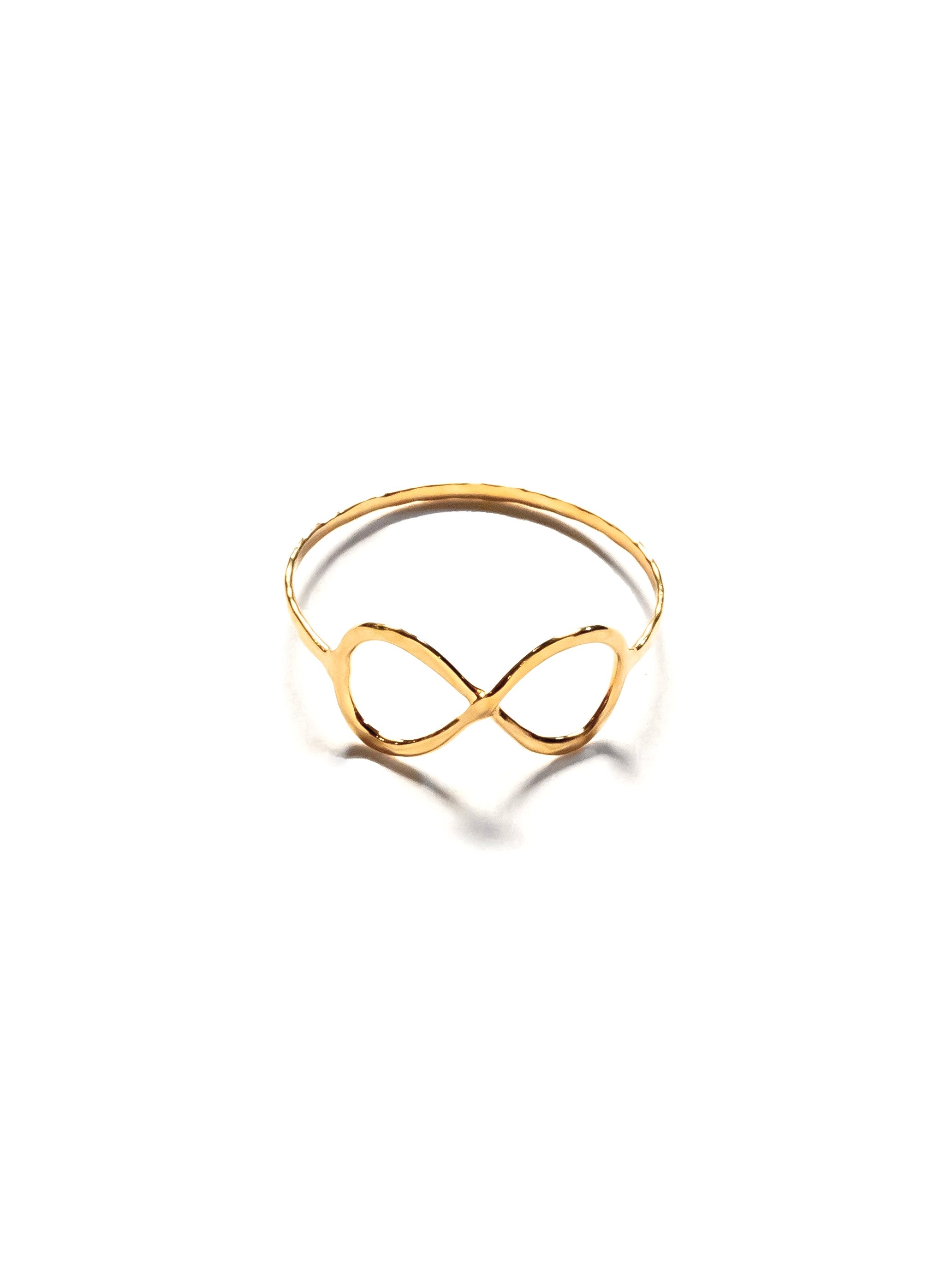 20% to Ally Tamayose&#39;s Family — Ally Infinty 18K Gold Vermeil Ring