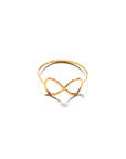 20% to Ally Tamayose's Family — Ally Infinty 18K Gold Vermeil Ring