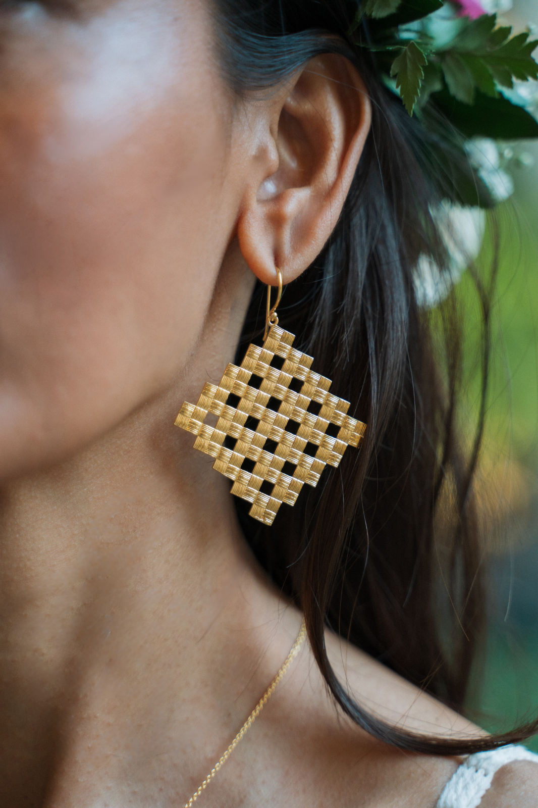 5 x 5 Love Knot Drop earrings
