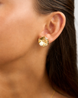 Small Lani Orchid studs