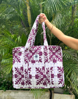 Multipurpose Hibiscus Hawaiian Quilt Bags