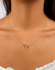 Silhouette Single Hawaiian Island Pendant necklace: Big Island