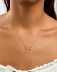 Silhouette Single Hawaiian Island Pendant necklace: Oahu