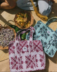 Multipurpose Hibiscus Hawaiian Quilt Bags