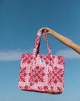 Multipurpose Hibiscus Hawaiian Quilt Bags