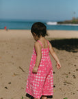 Girls Kirra Jumpsuit Hibiscus Hawaiian Quilt