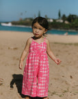 Girls Kirra Jumpsuit Hibiscus Hawaiian Quilt