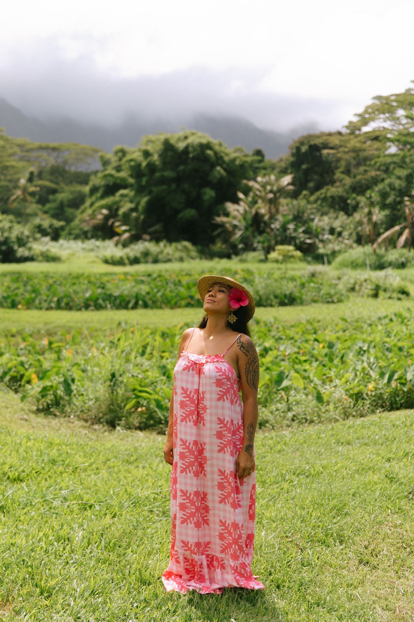 Ipo Dress Hibiscus Hawaiian Quilt