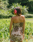 Rissa Shorts Hibiscus Hawaiian Quilt