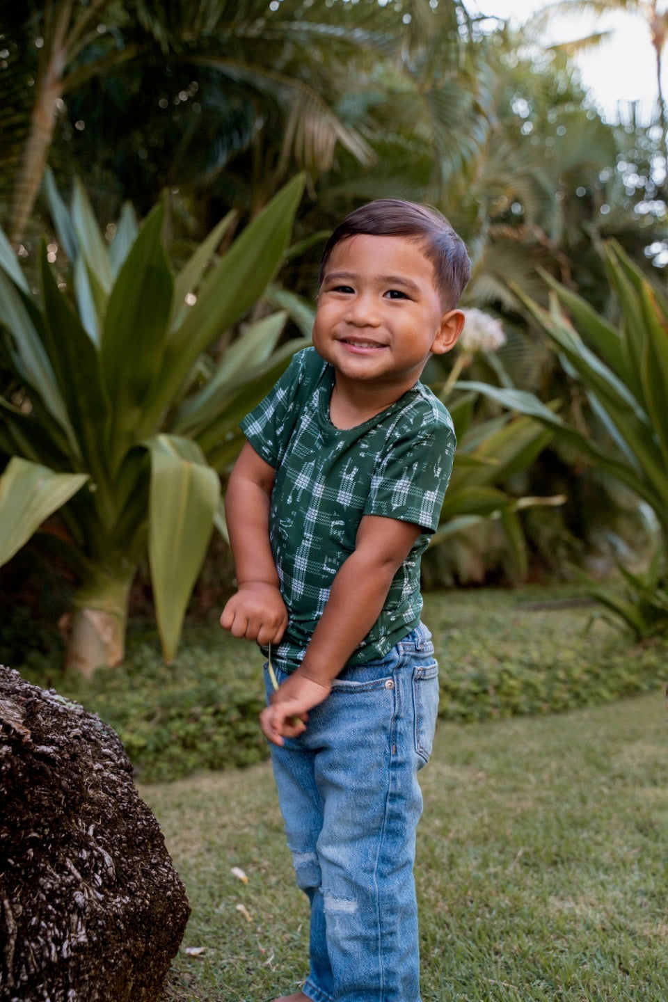 Nohea Bamboo Kids’ T-Shirt + Shorts Set