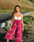 Kirra Jumpsuit Crochet Hibiscus Hawaiian Quilt