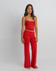 Foldover Pants
