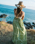 Lia Maxi Crochet Hibiscus Hawaiian Quilt