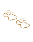 Maui Medium Silhouette drop earrings