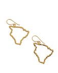 Big Island Medium Silhouette drop earrings