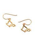 Oahu Petite Silhouette drop earrings