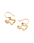 Maui Petite Silhouette drop earrings
