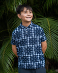 Kayzen Boy’s Polo Hibiscus Hawaiian Quilt