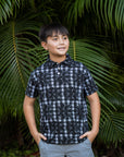 Kayzen Boy’s Polo Hibiscus Hawaiian Quilt