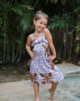 Girls Allie Dress Heliconia Quilt