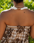 Vintage lei necklace 26"