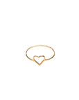 Small Forever Heart ring