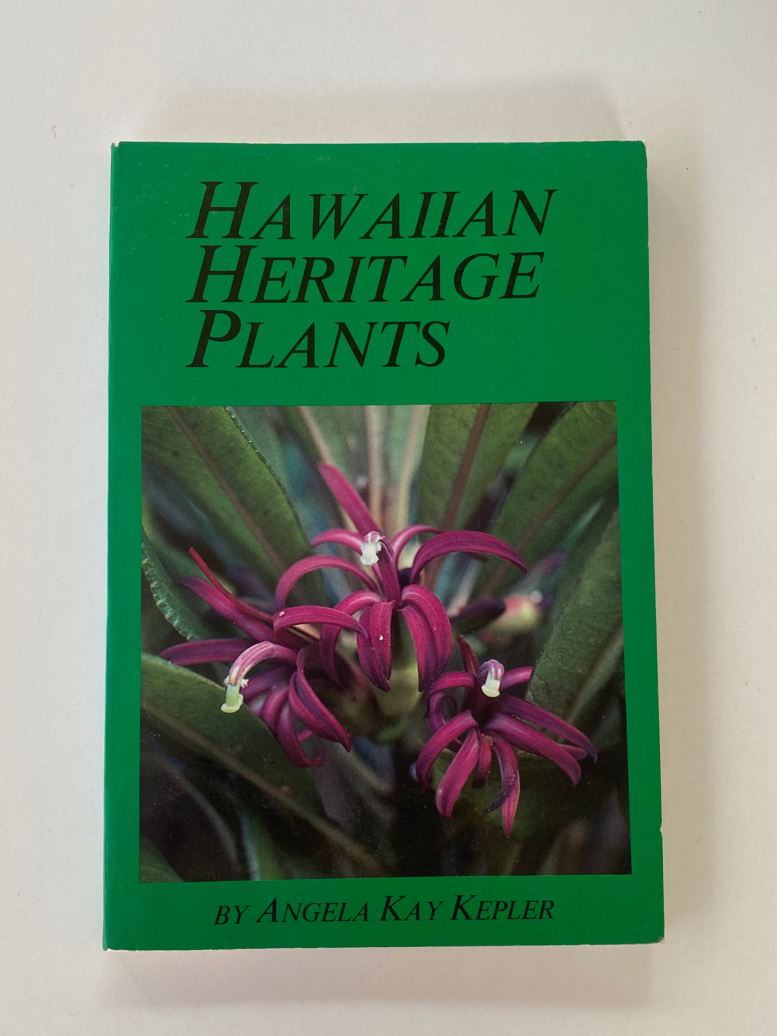 “Hawaiian Heritage Plants” Paperback book