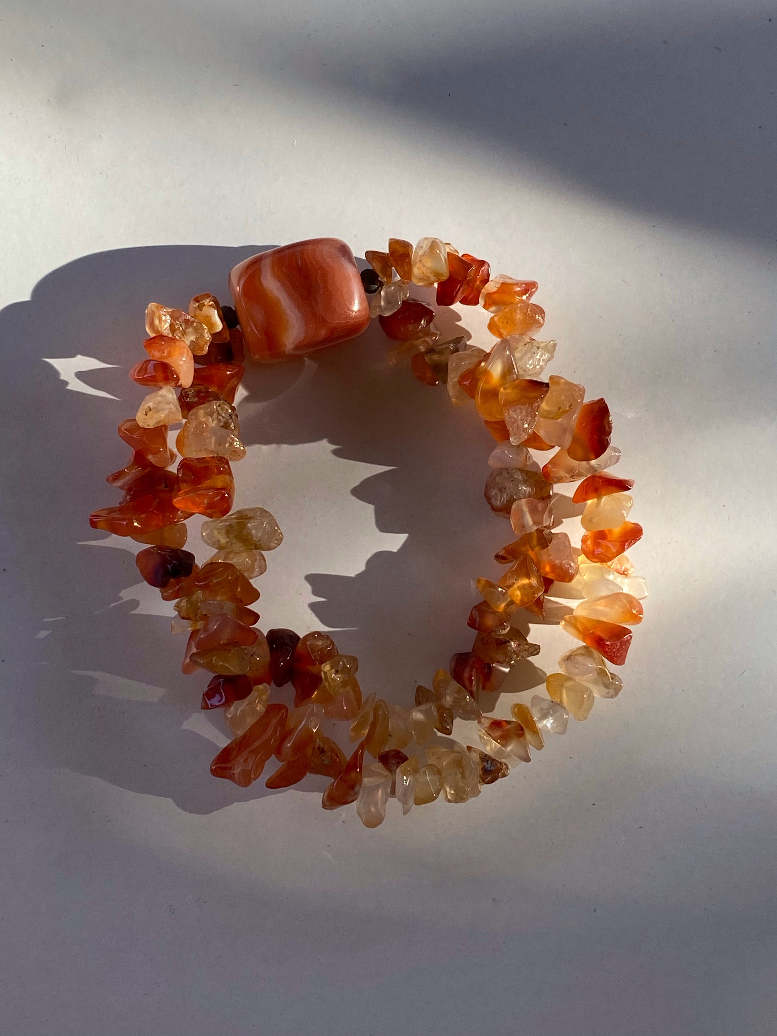 Carnelian Stretch bracelet