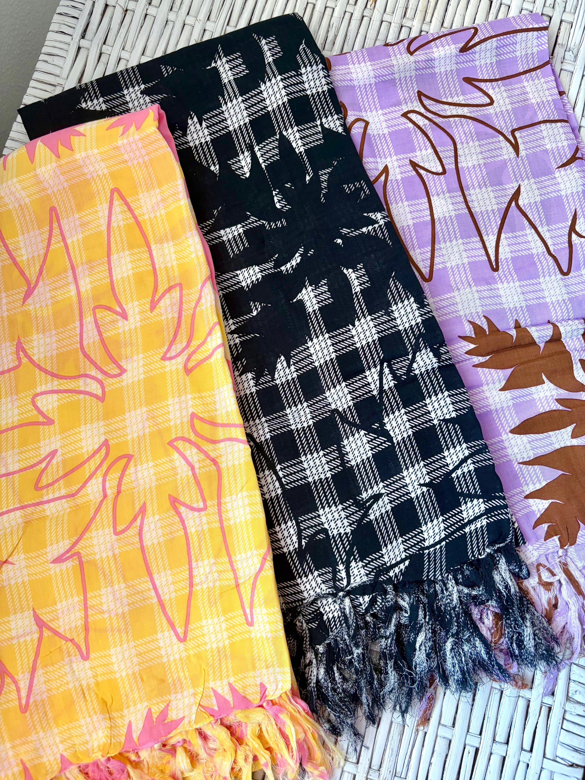 Heliconia Quilt Pareo