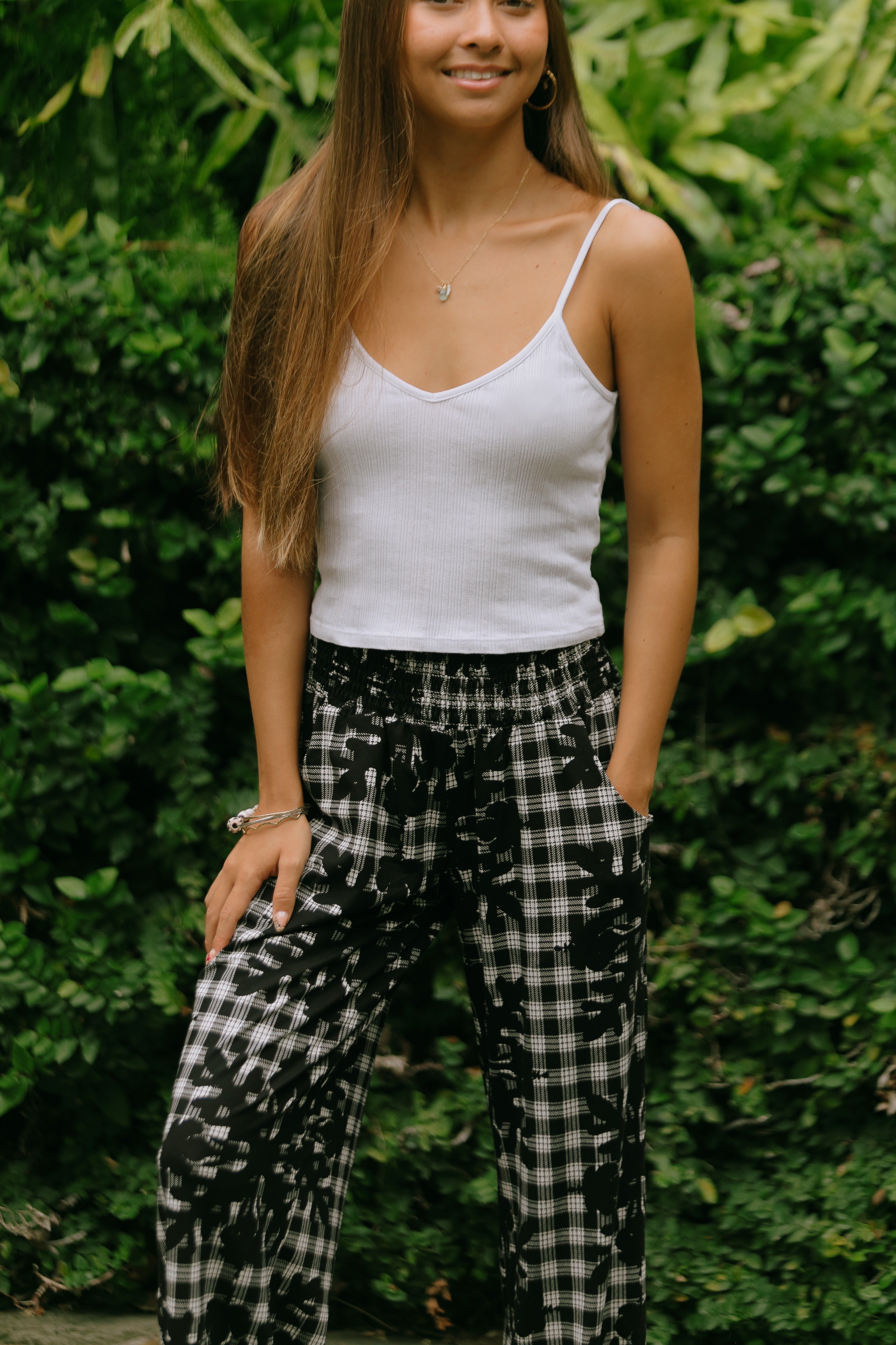 Rissa Pants Hibiscus Hawaiian Quilt – [ki-ele]