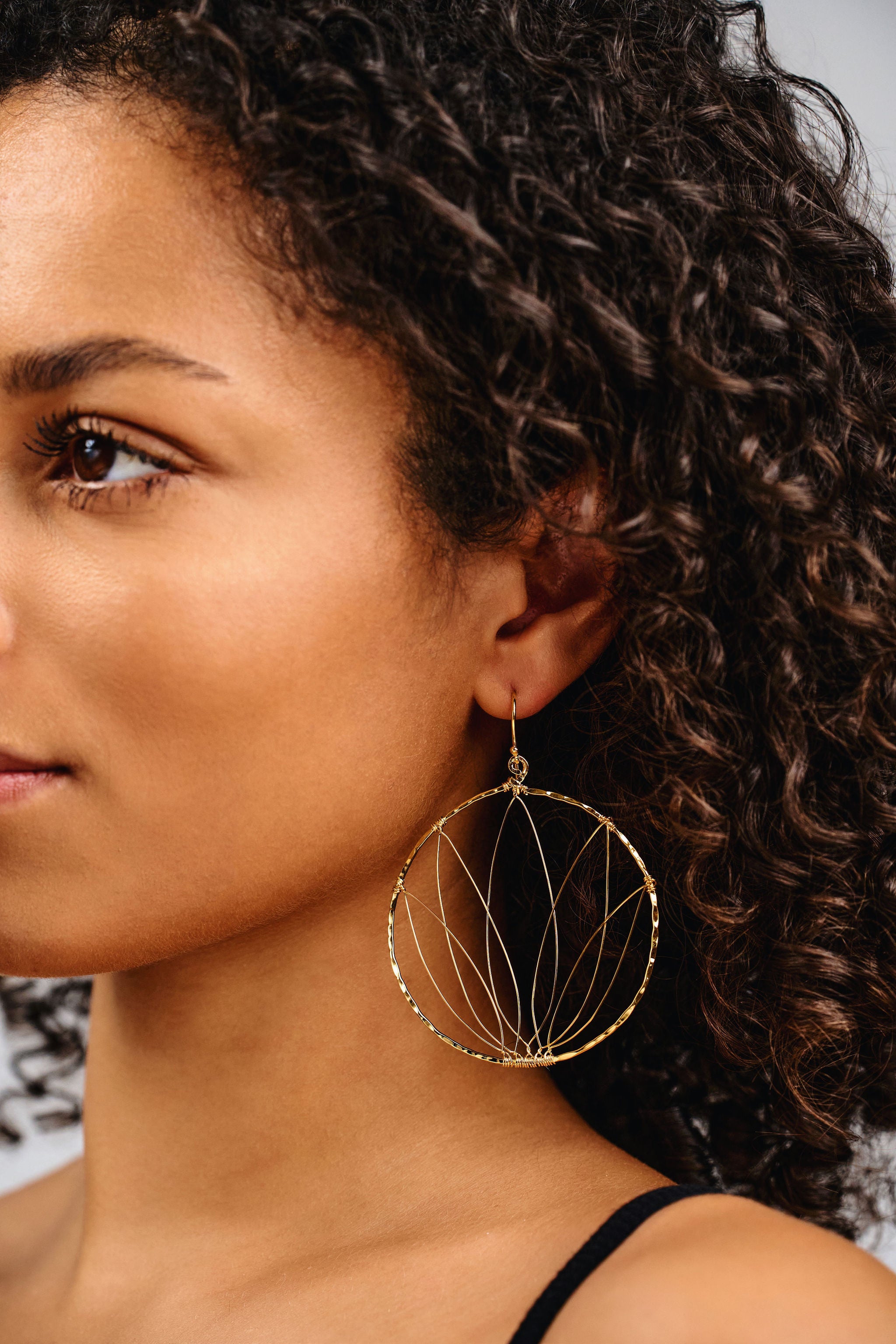 Selena hoop earrings hotsell